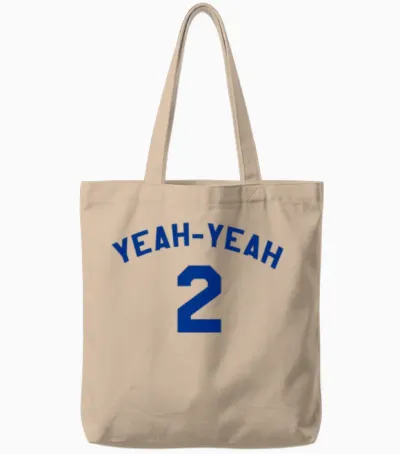 The Sandlot - Yeah-Yeah Jersey Tote Bags - Natural