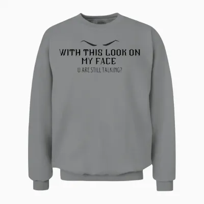 This Look Unisex Sweatshirt - Sport Grey