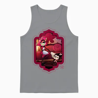 Hazbin Hotel - Niffty Unisex Tank Top - Sport Grey