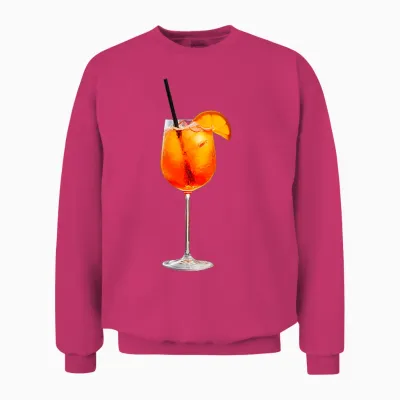 Spritz Logo Cocktail Official Club Mitglied Party Saufen Fan Unisex Sweatshirt - Heliconia