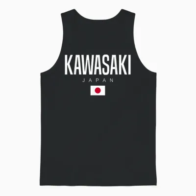 Kawasaki Japan Unisex Tank Top - Black