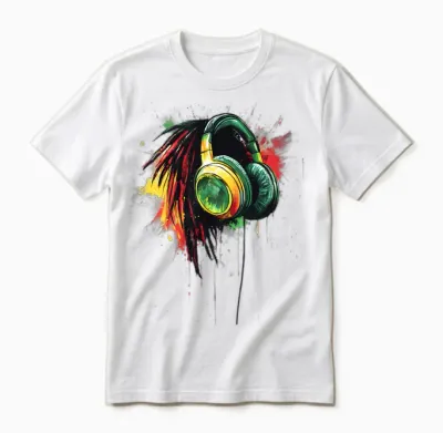 Reggae Music Jamaica Rasta Roots Jamaica Long Sleeve Helmet Unisex T-Shirt - White