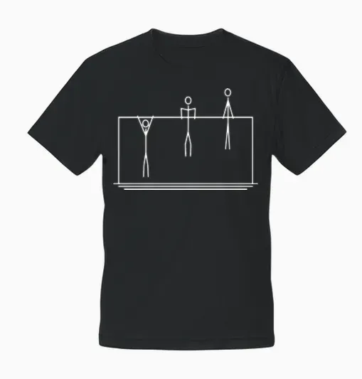 The Muscle Up Unisex T-Shirt - Black