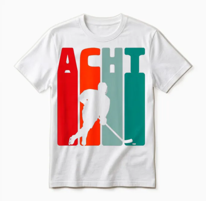 Geburtstagsshirt 8 Jahre Eishockey 8. Geburtstag Jungen Unisex T-Shirt in White