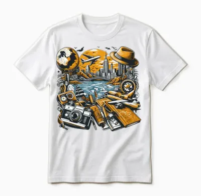 Travel, Travel Lover Unisex T-Shirt - White