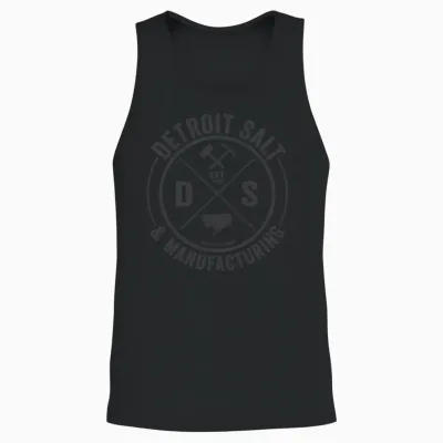 Detroit Salt & Manf. Unisex Tank Top - Black