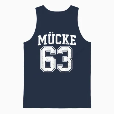 Mücke 63 Vintage Retro Cult Design Unisex Tank Top - Navy