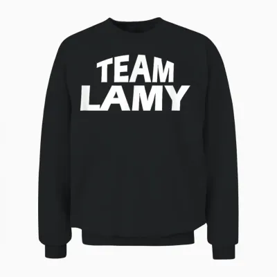 Funny Team Lamy T-Shirt, Black Unisex Sweatshirt - Black