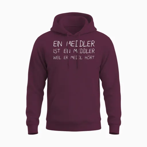 Meddler Tshirt Lügenlord Drache Winkler Meddl Leute Unisex Hoodie - Maroon