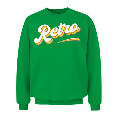 Retro Cool Unisex Sweatshirt - Irish Green