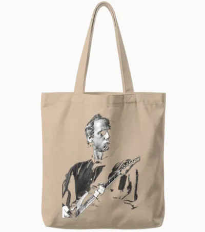 Mark Knopfler, Dire Straits, Joanne Gillespie, Support-Auftritt Tote Bags - Natural