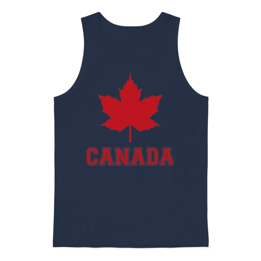 Canada Unisex Tank Top - Navy