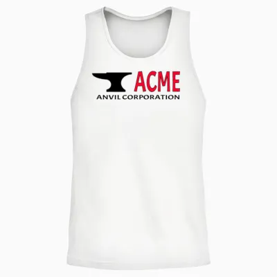 Acme Anvil Corporation Unisex Tank Top - White