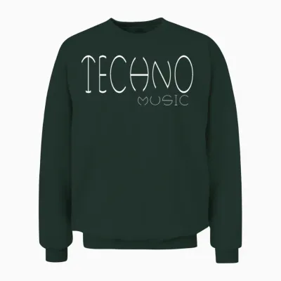 Techno Music Unisex Sweatshirt - Forest