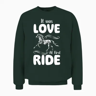 Horse Hobby Unisex Sweatshirt - Forest