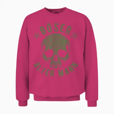 Böser Alter Mann Unisex Sweatshirt - Heliconia