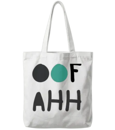 Funny Goofy Ahh Tote Bags - White