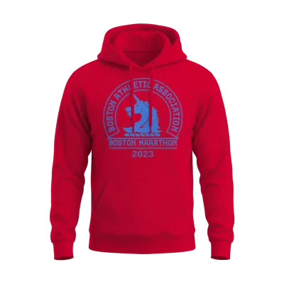 Boston Marathon 2023 Unisex Hoodie - Red