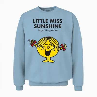 Mr. Men Little Miss Sunshine Unisex Sweatshirt - Light Blue