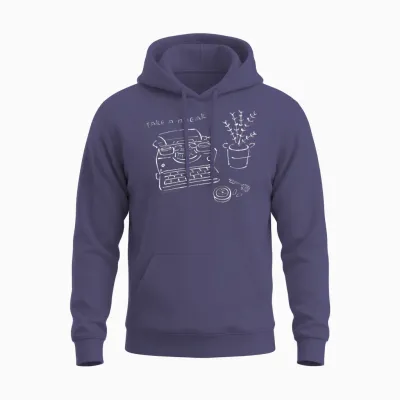 Resident Evil Line Art (a) T-Shirt, Black Unisex Hoodie - Heather Sport Dark Navy