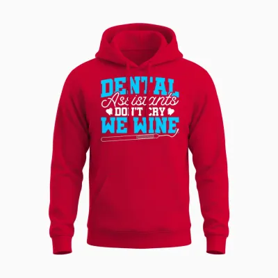 Fix Teeth Dentist Assistant Dentist Cute Unisex Hoodie - Red