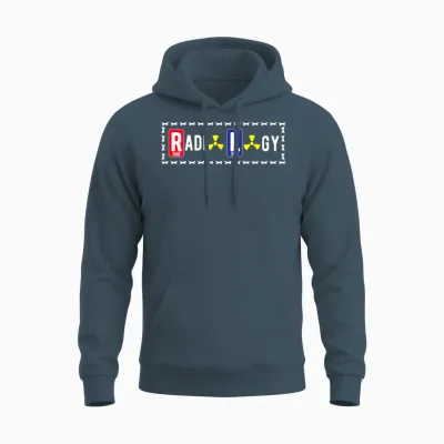 Funny Radiology Radiologist X-Ray Medical Unisex Hoodie - Dark Heather
