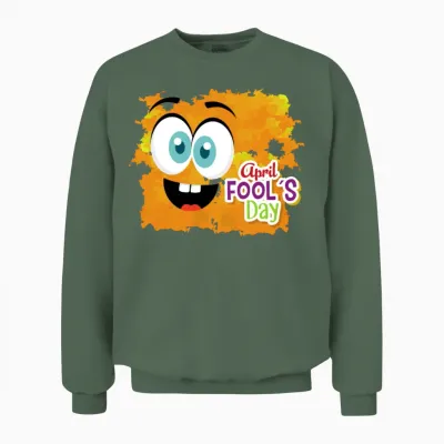 Funny Design Unisex Sweatshirt - Military Green
