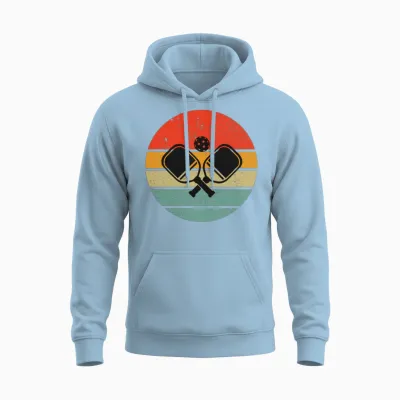 Pickleball Sport Cool Unisex Hoodie - Light Blue