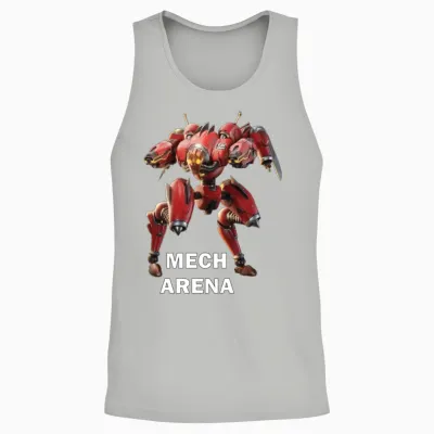 Mech Arena Unisex Tank Top - Ash