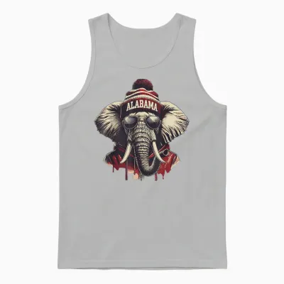 Alabama State Al Vintage Sports Lover Men Women Unisex Tank Top - Ash