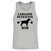 Labrador Retriever Mom Unisex Tank Top - Ash – 2