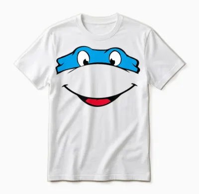 Mademark X Teenage Mutant Ninja Turtles - Leonardo - Costume Unisex T-Shirt - White