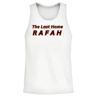 The Last Home Rafah Unisex Tank Top - White – 2
