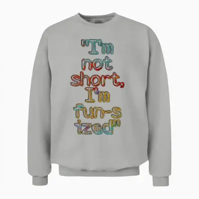 Funny Design Unisex Sweatshirt - Ash