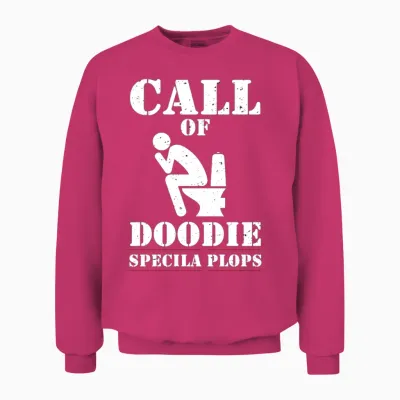 Funny Call of Doodie Unisex Sweatshirt - Heliconia