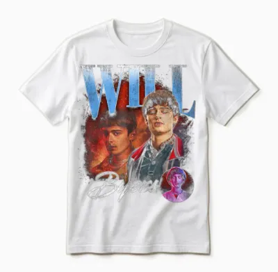 Stranger Things Will Homage Unisex T-Shirt - White