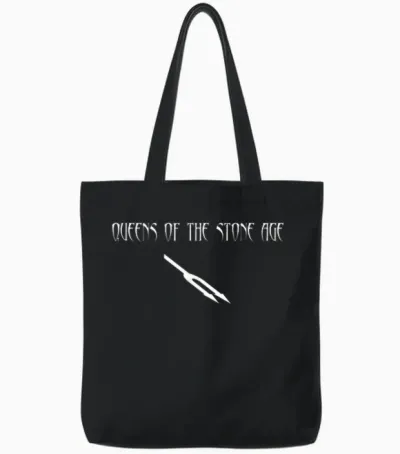 Official Queens of the Stone Age Songs for the Deaf Tote Bags - Black