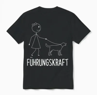 Lustige Hunde Sprüche Kleidung Für Hundebesitzer Damen X-Small Schwarz Kurzarm Unisex T-Shirt - Black