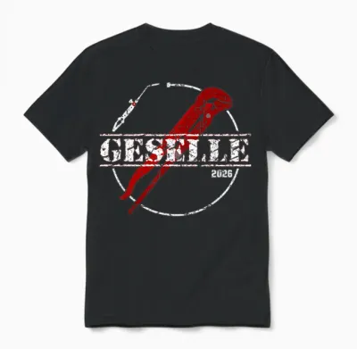 Anlagenmechaniker Shk 2026 Heizungsbauer Geselle Unisex T-Shirt - Black