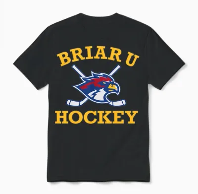 Briar U Eishockey Unisex T-Shirt - Black