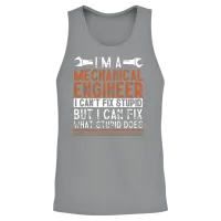Civil Engineer, Civil Engineering Unisex Tank Top - Sport Grey – 2