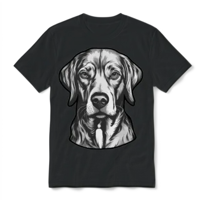 Dogs Paws Pets Dog Lover Unisex T-Shirt - Black
