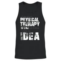 Physical Therapy Unisex Tank Top - Black – 2