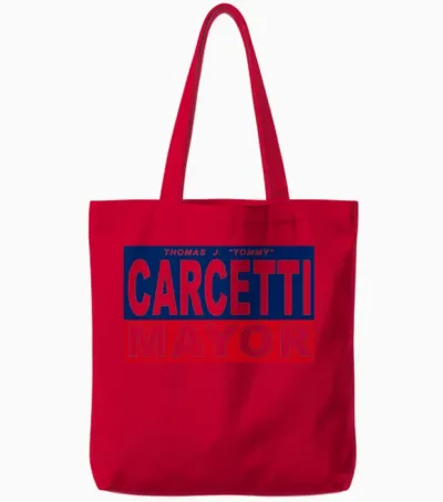 Carcetti Mayor Tote Bags - Red