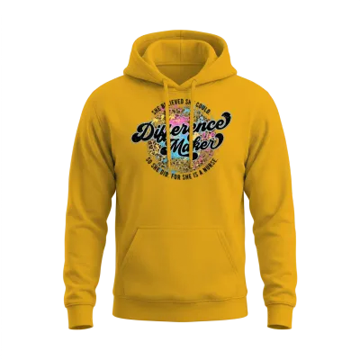 Retro Leopard Nurse Unisex Hoodie - Gold