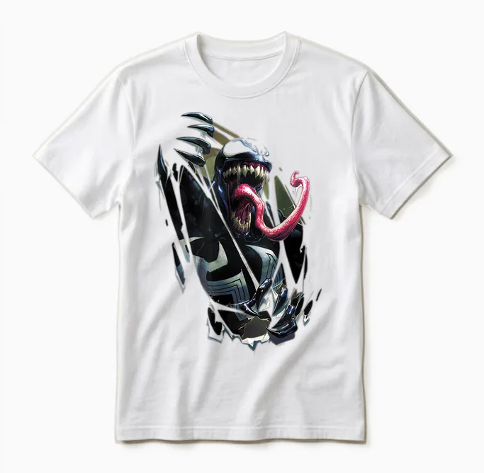 Marvel Universe Venom Inside Me Unisex T-Shirt in White