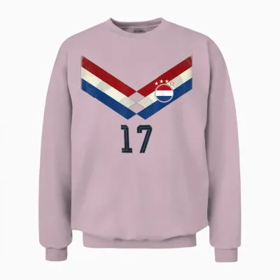 Niederlande Tshirt Niederländisches Holland Niederlande Unisex Sweatshirt - Light Pink