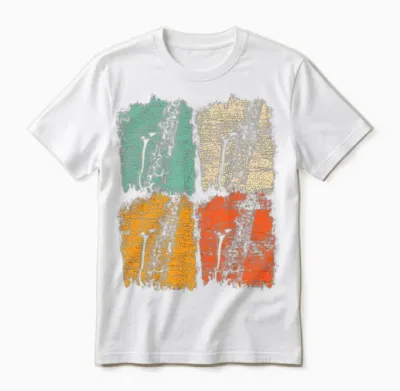 Retro Saxophone Unisex T-Shirt - White