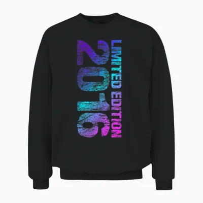 2016 Junge Mädchen 10. Geburtstag Limited Edition 10 Unisex Sweatshirt - Black