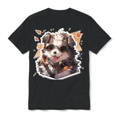 Dogs Pet Dog Owner Dog Lover Animal Unisex T-Shirt - Black